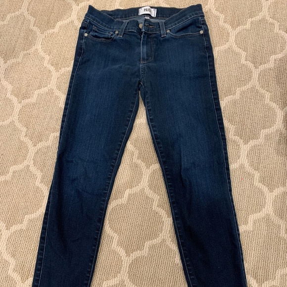 PAIGE Denim - Paige dark blue skinny jeans